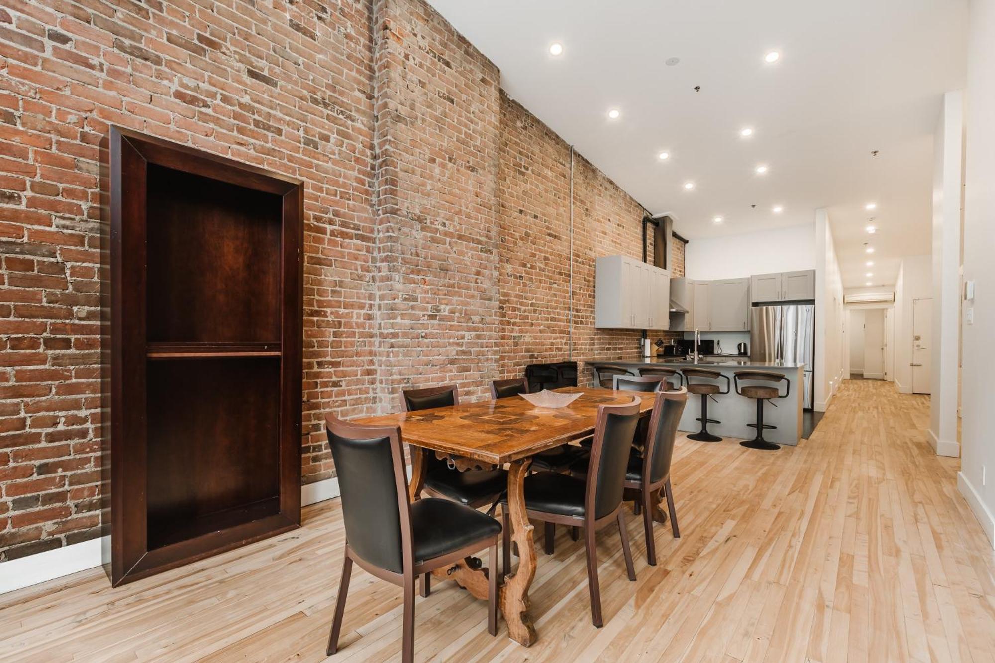 מונטריאול Elegant 3 Bedroom Apartment In Old Port - 302 מראה חיצוני תמונה