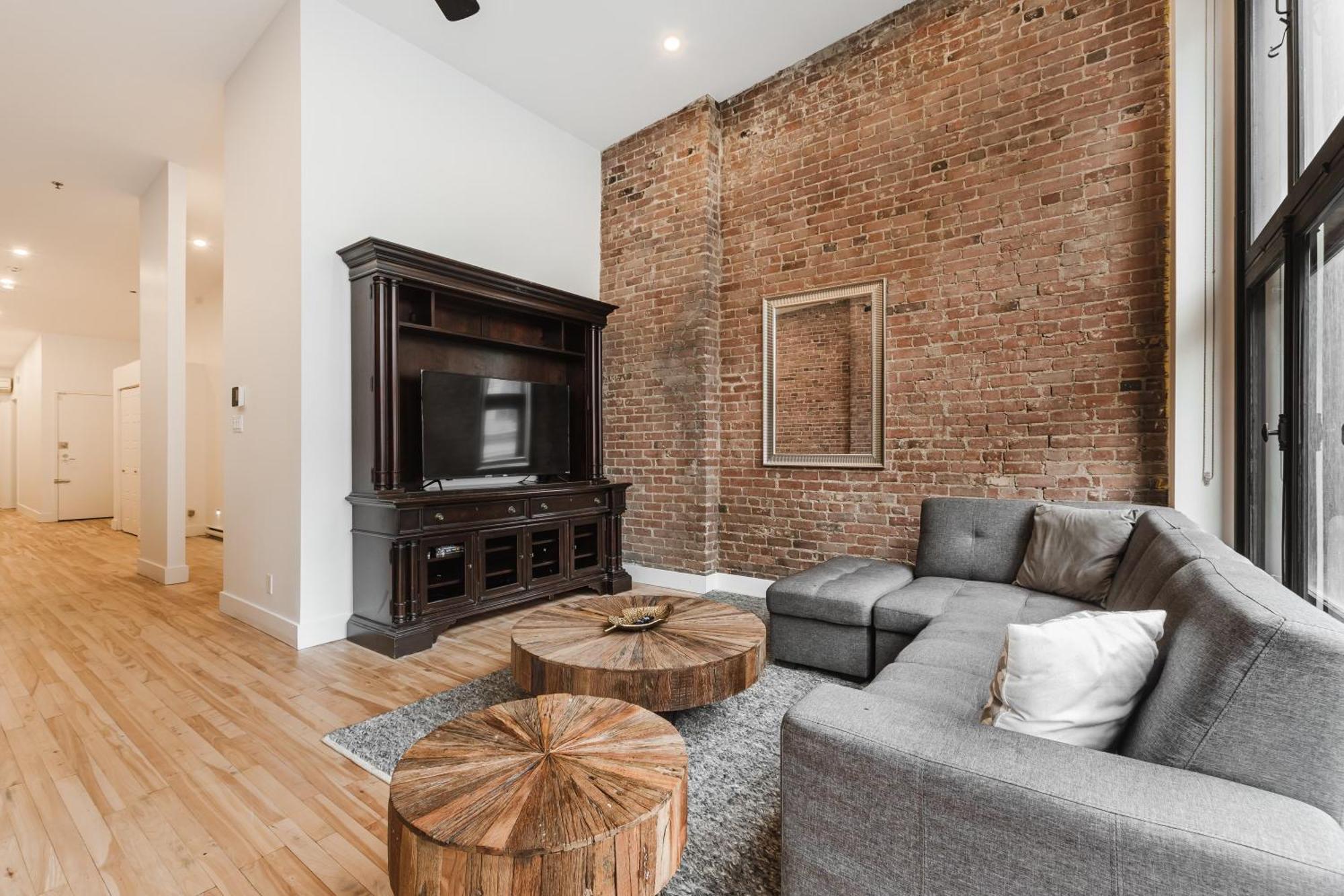 מונטריאול Elegant 3 Bedroom Apartment In Old Port - 302 מראה חיצוני תמונה