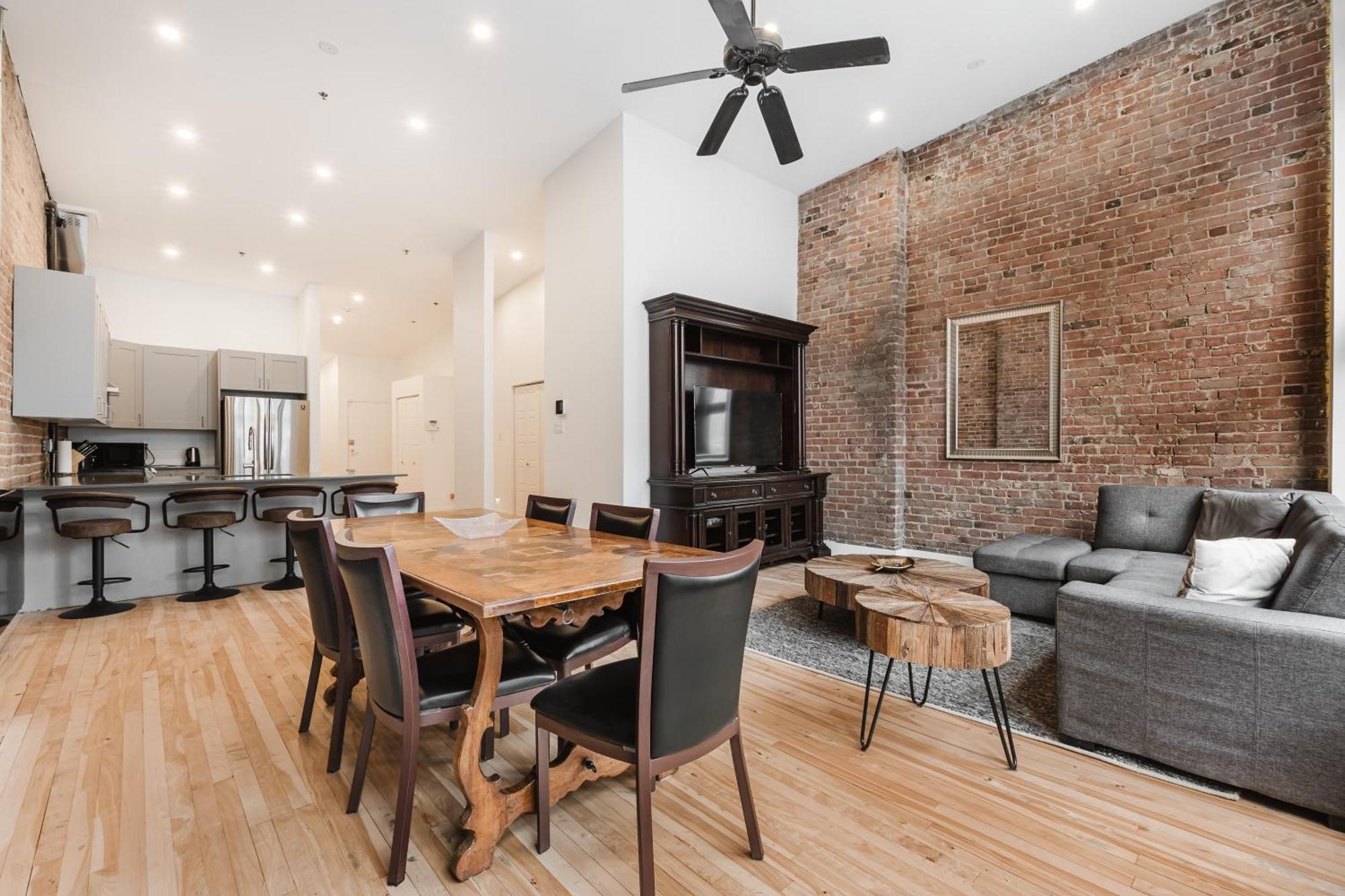 מונטריאול Elegant 3 Bedroom Apartment In Old Port - 302 מראה חיצוני תמונה