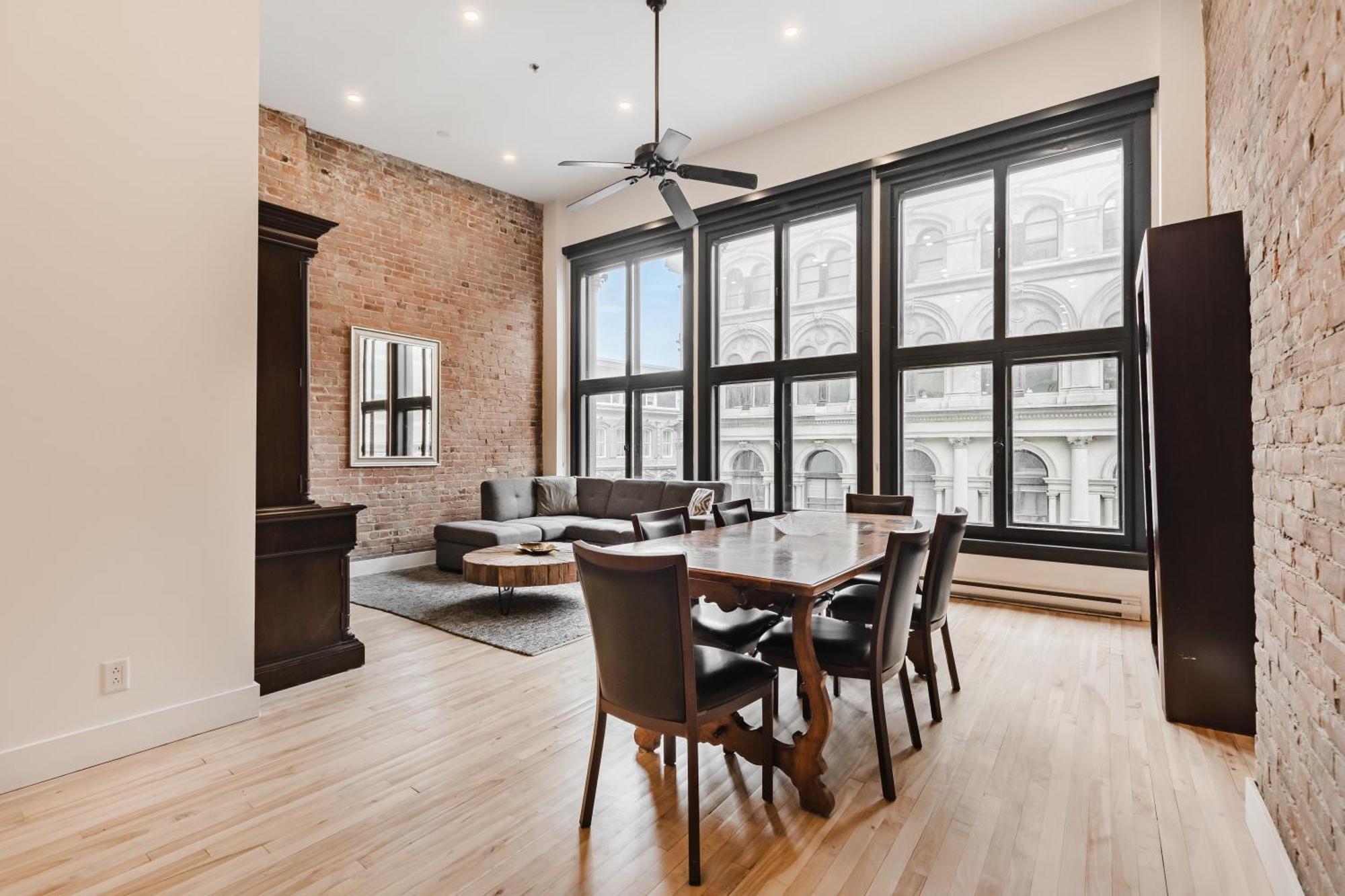 מונטריאול Elegant 3 Bedroom Apartment In Old Port - 302 מראה חיצוני תמונה