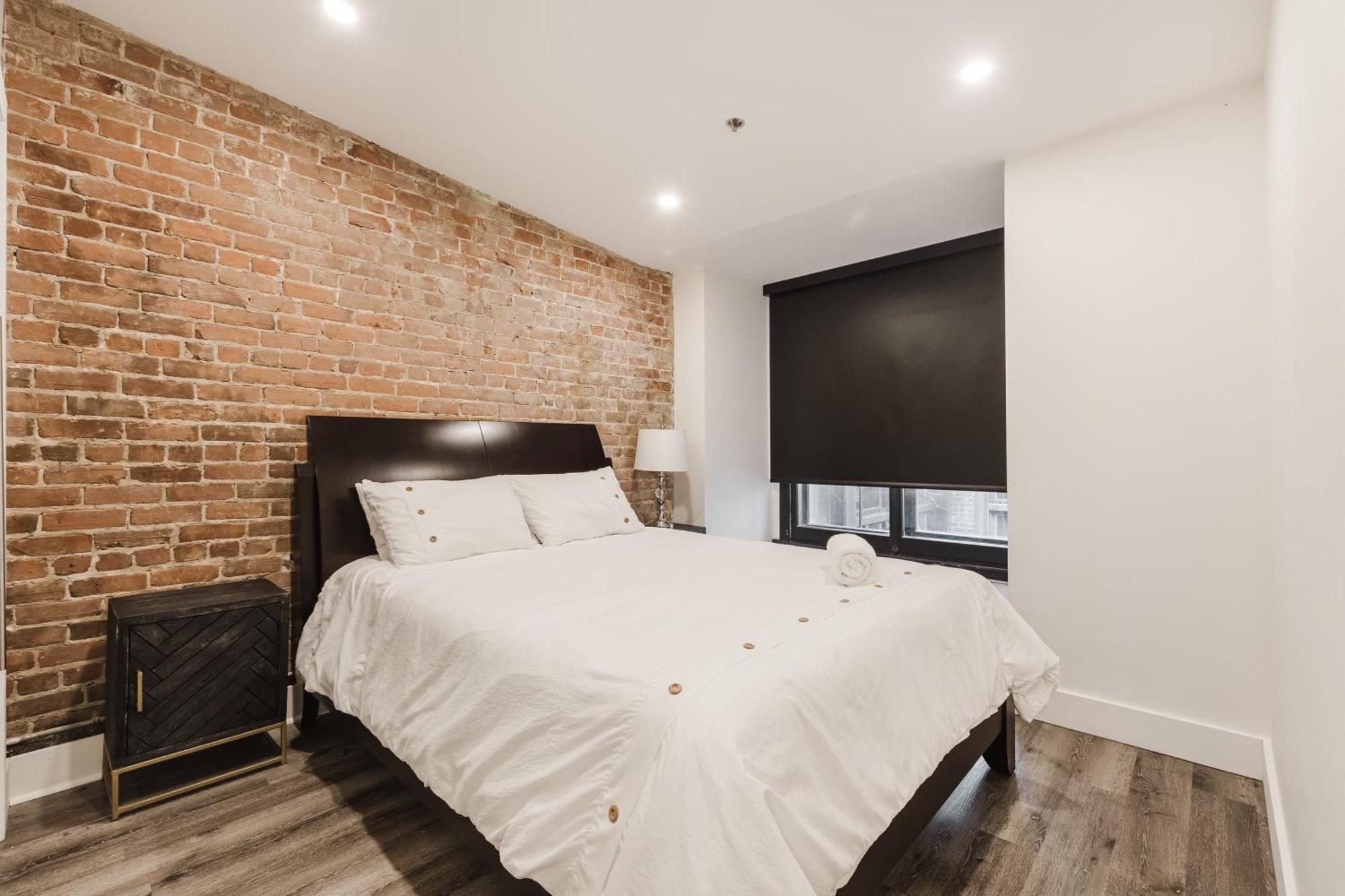 מונטריאול Elegant 3 Bedroom Apartment In Old Port - 302 מראה חיצוני תמונה